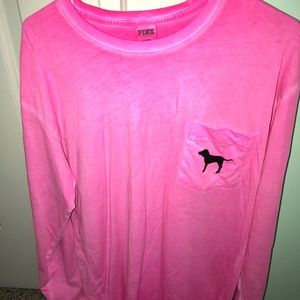 PINK OMBRÉ Long Sleeve